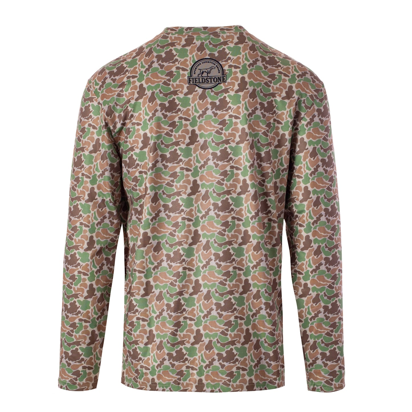 Duck Camo Dry-fit Pocketed Long Sleeve Shirt