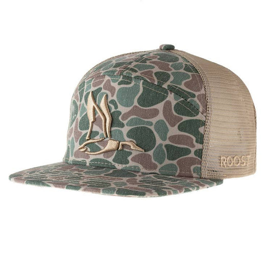 Youth Roost Camo Hi-Profile 3D Puff Duck Hat (RH-R-11Y)