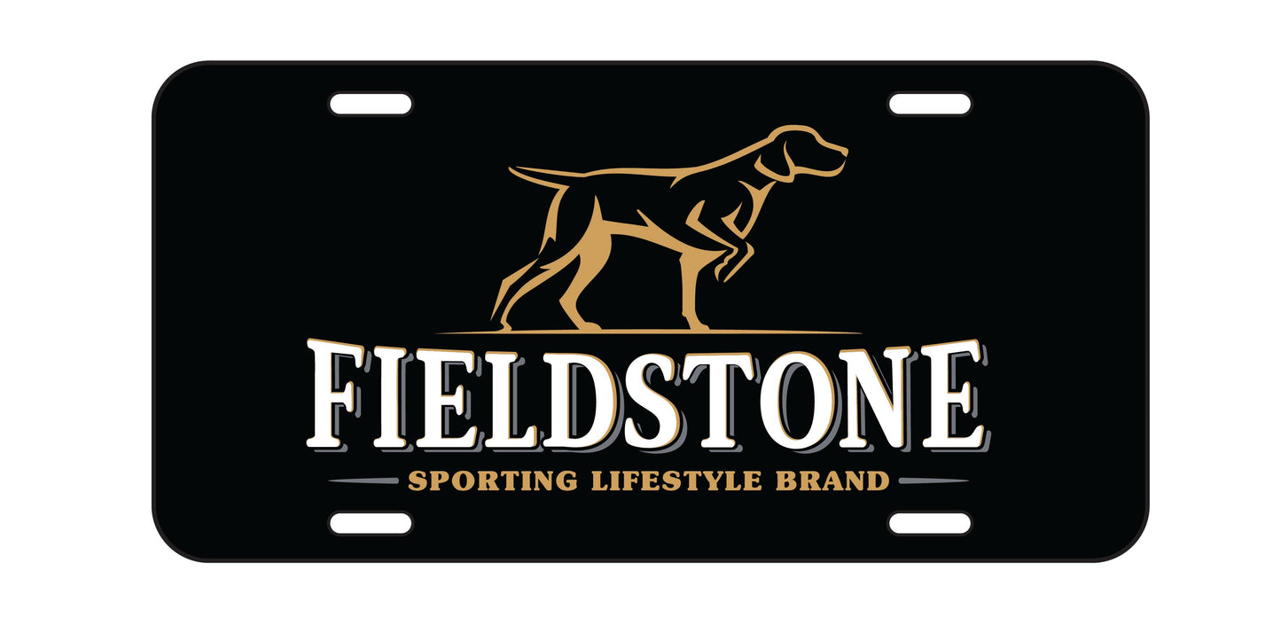 Fieldstone License Plate