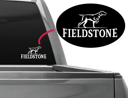 Fieldstone 5" Logo Icon Sticker 2-Pack